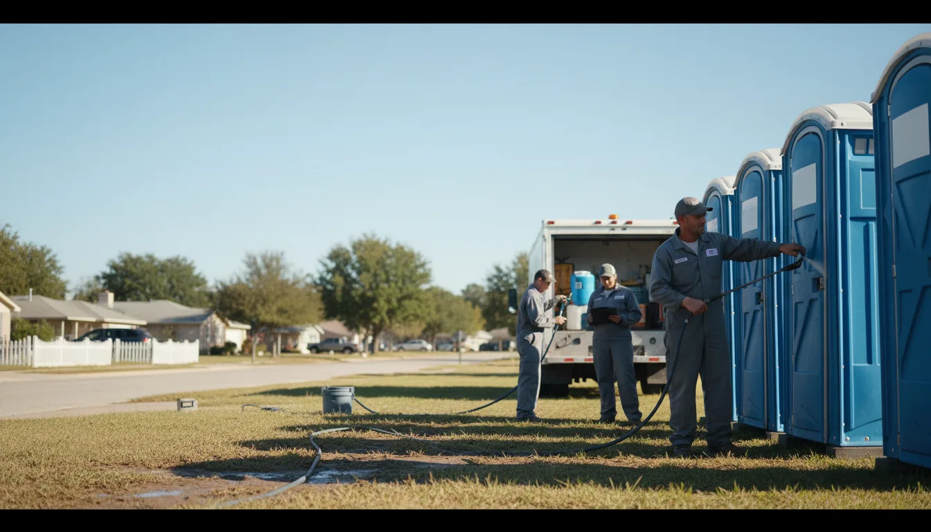 Long-Term Portable Toilet Rental in Schulenburg, TX near me